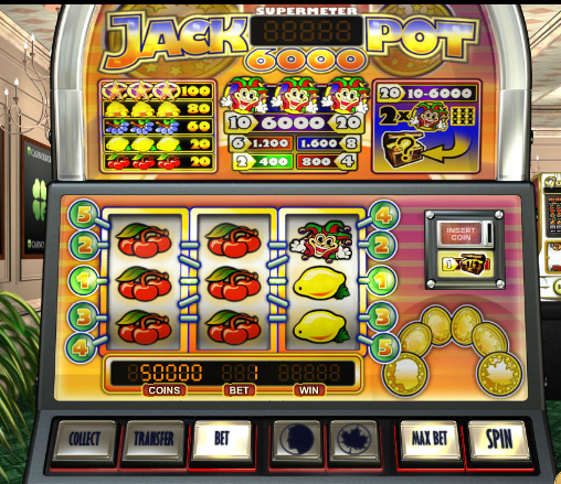 jackpot 6000 er en klassisk norsk spilleautomat