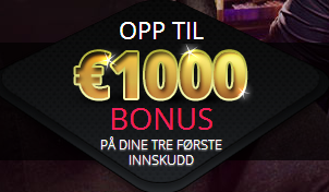 Vegas norsk casino bonus 