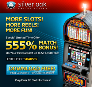 Silver oak casino bonus