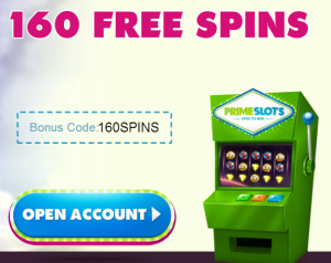 Bonus coupon 160 Free Spins 