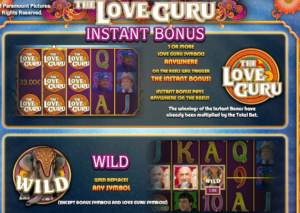The Love Guru Instant Bonus + Wild 