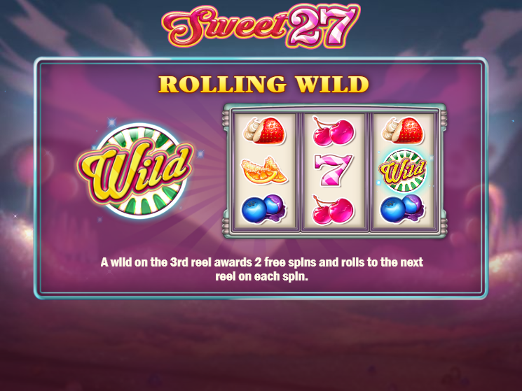 Sweet 27 Rolling Wild